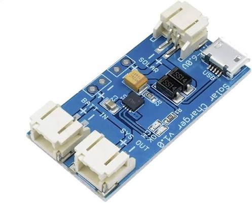 500Ma Mini Solar Lipo Charger Board