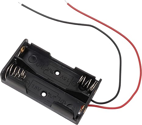 AA 2 Battery Holder with Wire Leads,