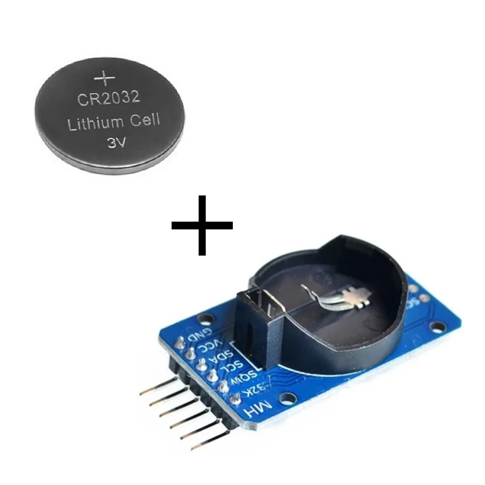 DS3231 I2C Precision RTC Module with AT24C32 (With Battery) Clock
